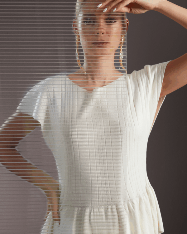 Shortsleeve Blouse NF2618 - Image 3