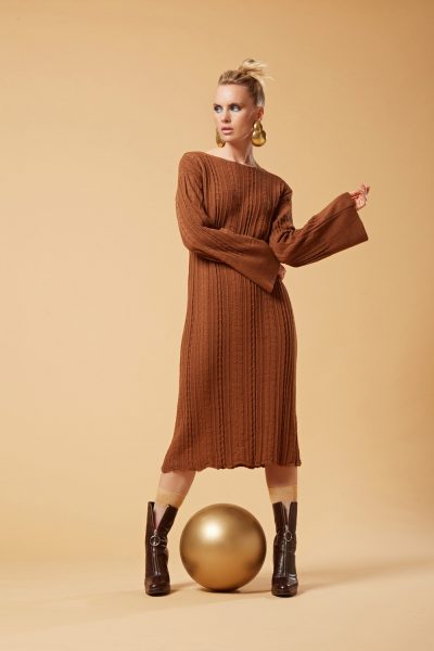 Turtleneck Dress NF2306