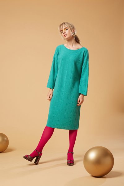 Turtleneck Dress NF2306