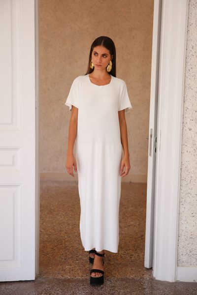fluid long dress Nima