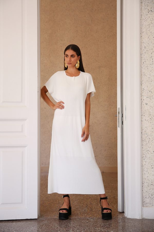 fluid long dress Nima