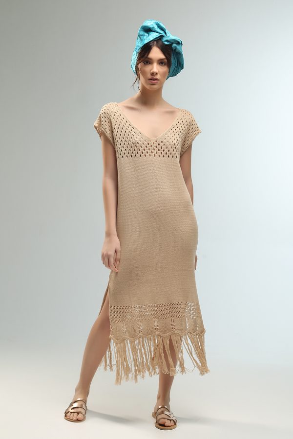 haley midi knitted dress from Nima liminal ss21 collection