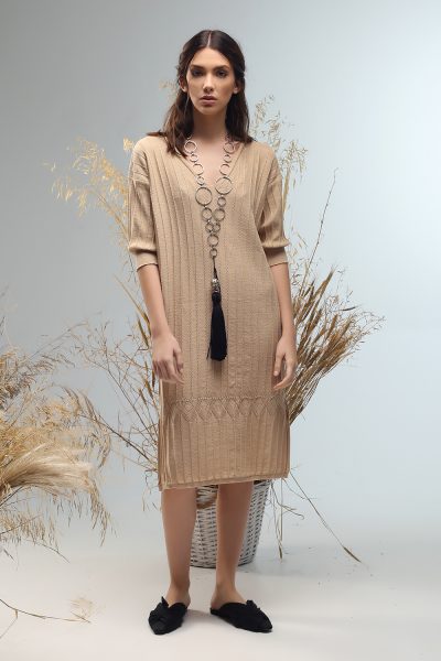 maira knitted dress from Nima liminal ss21 collection